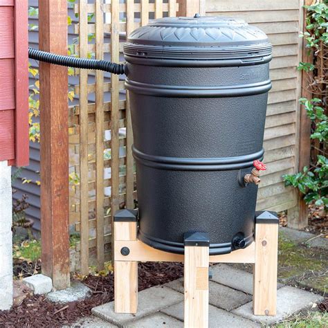 How To Install A Rain Barrel The Home Depot