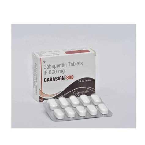 Gabasign Gabapentin Tablets At Rs Box Gabapin In Nagpur Id