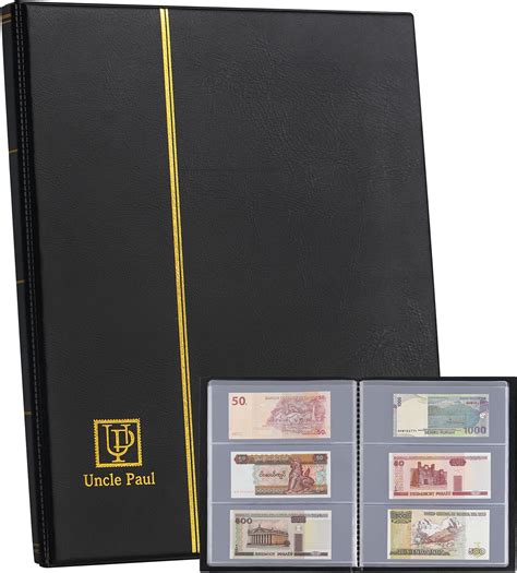 Amazon Pockets Currency Album X Banknotes Collecting