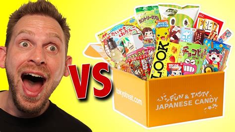 Tokyo Treat Unboxing Japanese Candy And Snack Taste Test Youtube