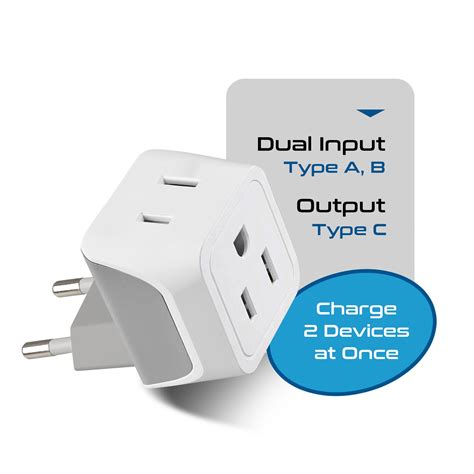 Shop European Plug Adapter Type C | Compact Power Adapter | Ceptics