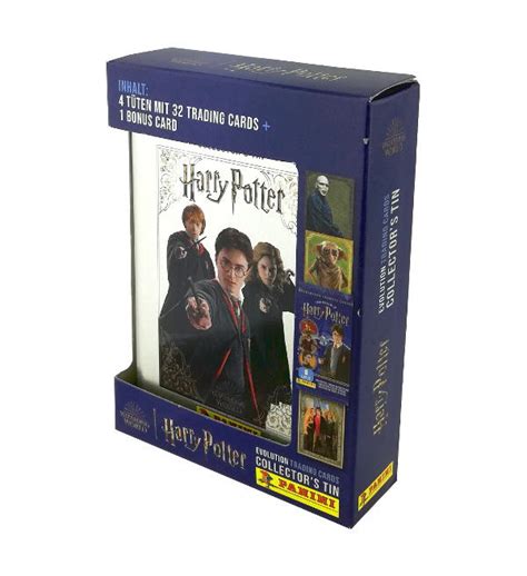 Panini Harry Potter Evolution Trading Cards Pocket Tin Silber