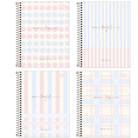 Caderno Espiral Capa Dura Colegial 10 Matérias Soho 160 Fls Tilibra