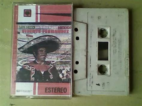 Audio Cassette Vicente Fernandez Un Mexicano En La Mexico Meses Sin