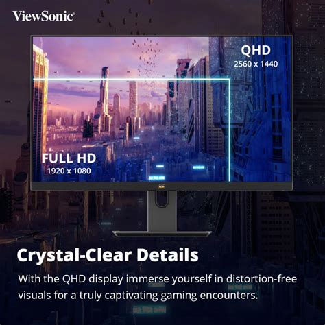 ViewSonic Omni VX2758A 2K PRO 2 IPS QHD Gaming Monitor