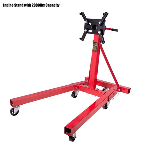 Engine Stand Folding 2000 Lbs Motor Hoist Lifts Automotive Shop