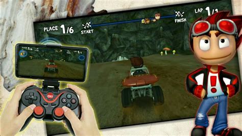 Beach Buggy Racing Gameplay With Gamepad YouTube