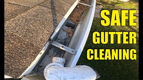 How To Clean Your Gutters Without Ladders YouTube