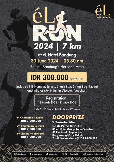 El Hotel Bandung Kembali Gelar Event L Run