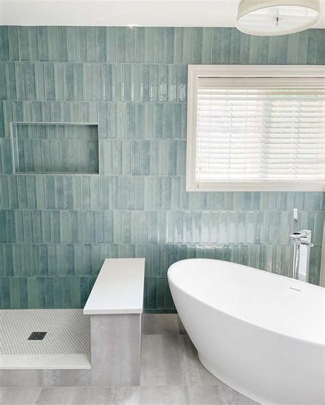 Emser Tile On Instagram Raku In Ocean Is Thriving In Bathroom Design