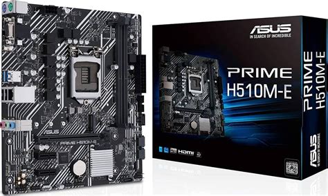 Placa Madre ASUS Prime H510M E Socket LGA 1200 Micro ATX PCIe 4 0 M