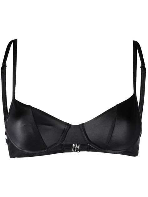 Buy Antonella Rizza Two Tone Bikini Top Black At Off Editorialist