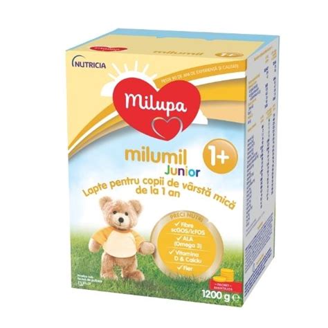 Formula De Lapte Milumil Junior 1 An 1200 G Milupa Bebe Tei