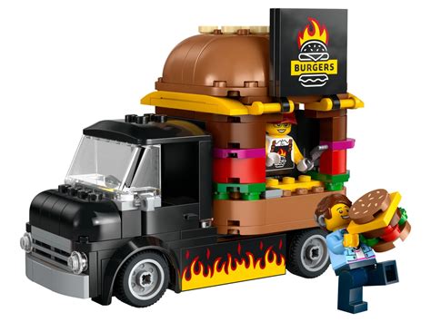 Lego Ci Ar Wka Z Burgerami Z