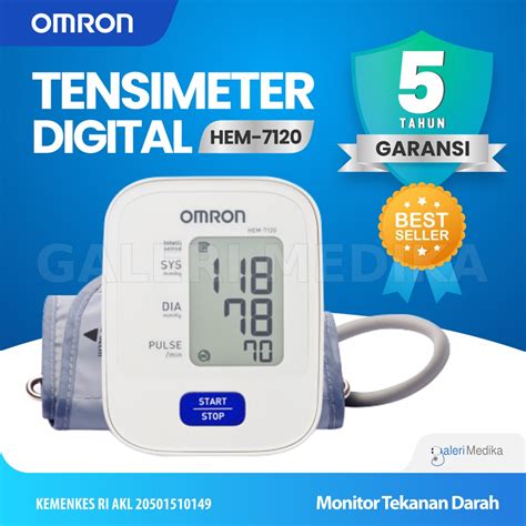 Jual Tensimeter Digital Akurat Omron HEM 7120 HEM 7120 HEM7120