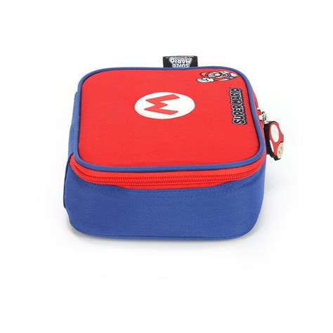 Mochila Escolar Infantil Super Mario Rodinhas Vermelho Nica E