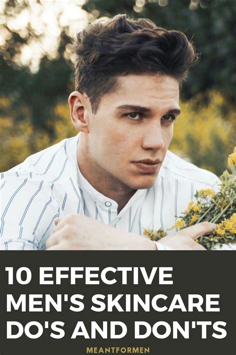 10 Effective Mens Skincare Dos And Donts Every Young Men Should