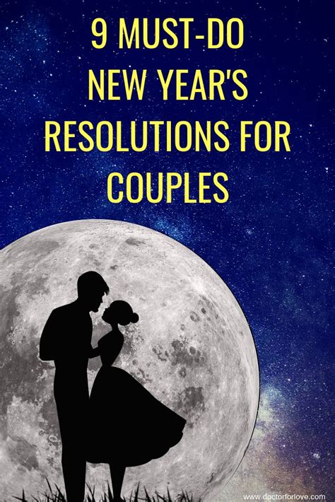 Romantic New Year S Resolutions For Couples To Stay Together In