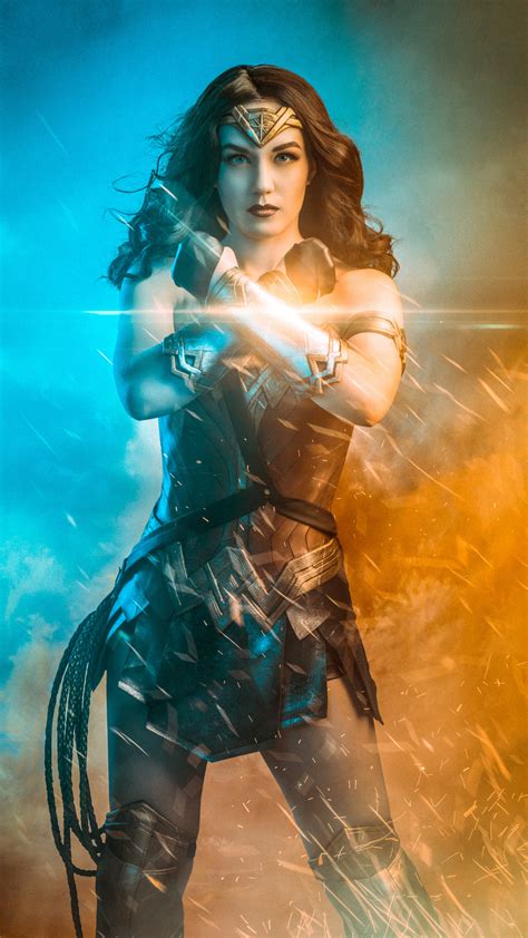 X X Wonder Woman Cosplay Hd Superheroes Art For