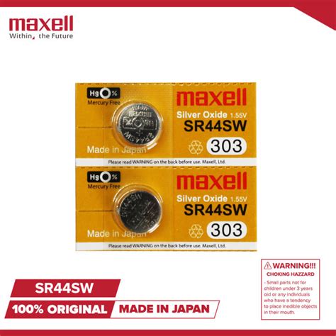 Maxell Sr Sw Silver Oxide Battery Pack Of Lazada Ph