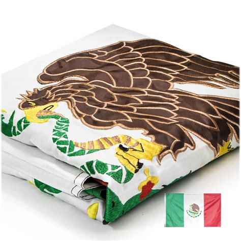 Amazon Anley Everstrong Series Embroidered Mexico Flag X Ft