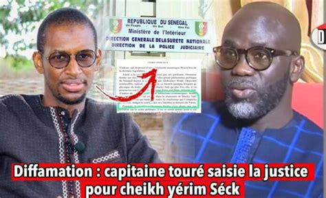 Affaire Seydina Oumar Touré Cheikh Yerim Seck La Date De Laudience