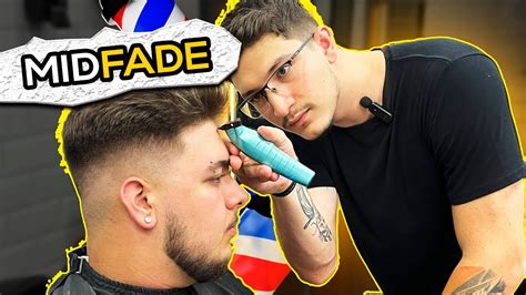 Como Fazer Degrade Mid Fade R Pido E F Cil Passo A Passo Youtube