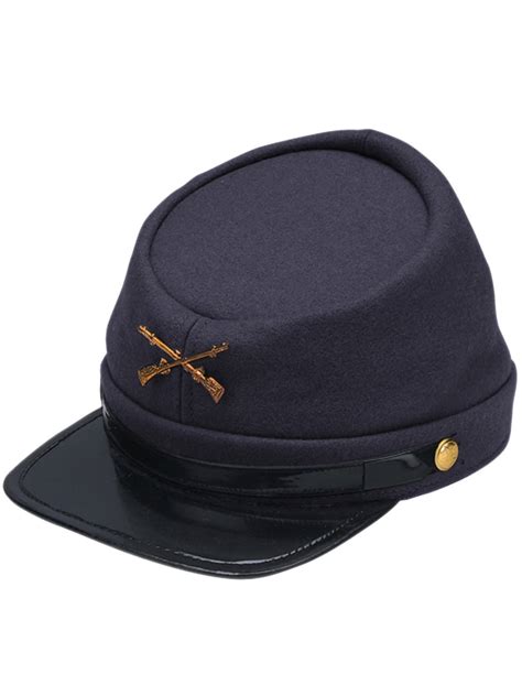 Adult's Northern Blue Civil War North Soldier Hat Cap Costume Accessory ...