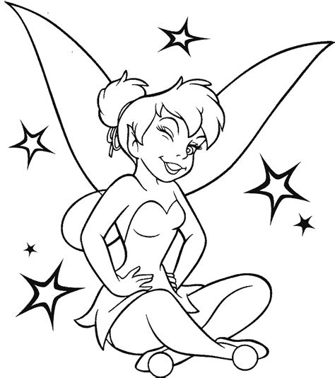 Desenhos Para Imprimir Tinkerbell Coloring City