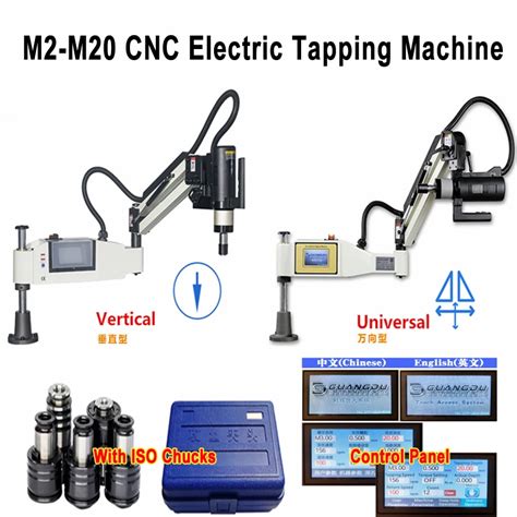 Cnc Electric Tapping Machine Ly M M Servo Motor With Iso Chucks