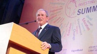 George Bush califica de error la retirada militar de Afganistán