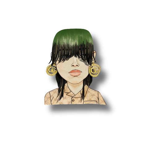 Billie Eilish Paper Doll