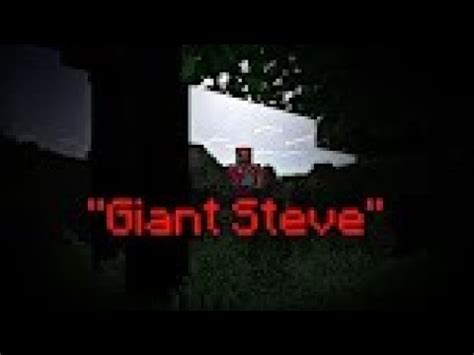 A Lenda Mais Desconhecida Do Minecraft Steve Gigante Youtube