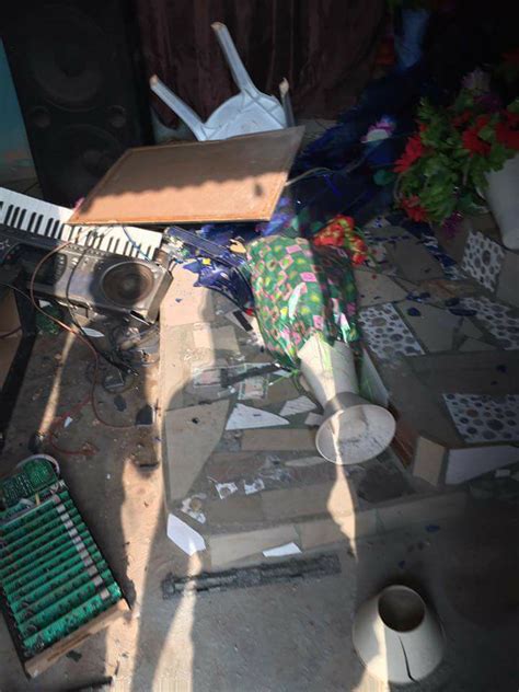 Pastor Caught Having Sex With Woman In Edo State Church Destroyed Pictures Religion Nigeria