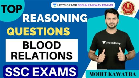 Blood Relation रक्त संबंध Part 5 Reasoning Important Questions