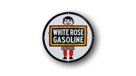 White Rose Boy Porcelain Fill Er Up