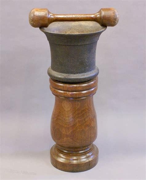 Antiques Atlas An 17th Century Large Mortar Pestle