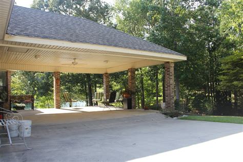 Attached Wood Carports