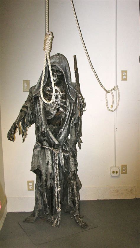 Creepy Shrouded Skeleton With Noose Joan Flickr