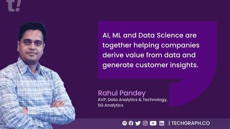 “analytics Technology Has Evolved To Bring Information And Data Closer Rahul Pandey Avp Of Data