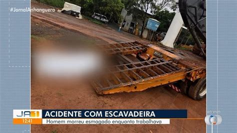 Trabalhador Morre Ao Ser Esmagado Em Acidente Escavadeira Em