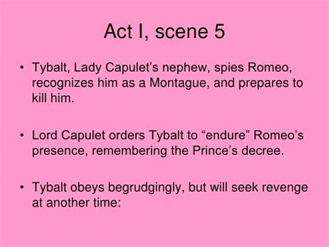 Romeo and juliet act 1