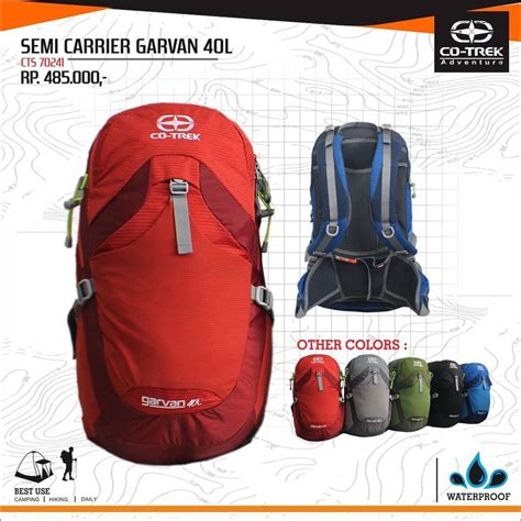 Jual SEMI CARRIER CO TREK GARVAN 40 LITER Shopee Indonesia