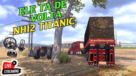 LIVE NO MAPA ROTAS NH12 Titanic EURO TRUCK SIMULATOR 2 1 46 VOLANTE