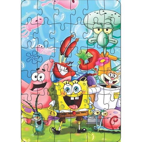 Quebra Cabeça Bob Esponja - 6