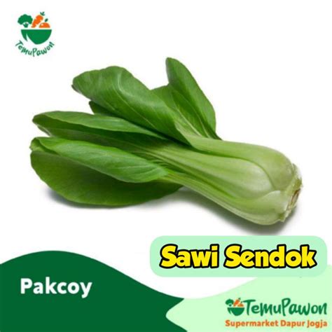 Jual Sayur Pakcoy Per Pack Sayur Sawi Sendok Daun Hijau Temupawon