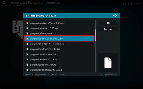 Cómo Instalar Addon Cristal Azul en Kodi Castellano Mundo Kodi