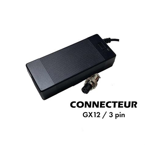 Chargeur V V A Connecteur Gx P Pour Trottinette