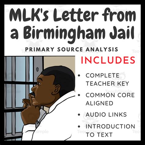 MLK Jr.'s Letter from a Birmingham Jail: Primary Source Analysis by ...