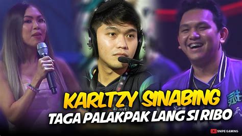 KARLTZY SINABING TAGA PALAKPAK LANG SI RIBO YouTube